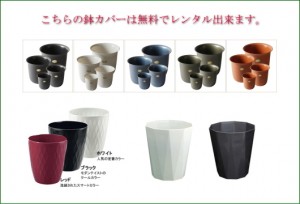 無料鉢カバー
